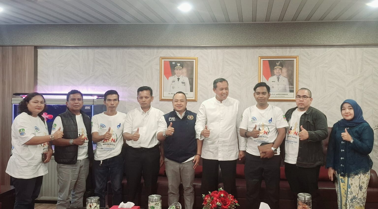 Wali Kota Tri Adhianto Tunggu Transisi Kadis Kominfo Tuntas, HPN Bekasi Raya 2026 Diundur