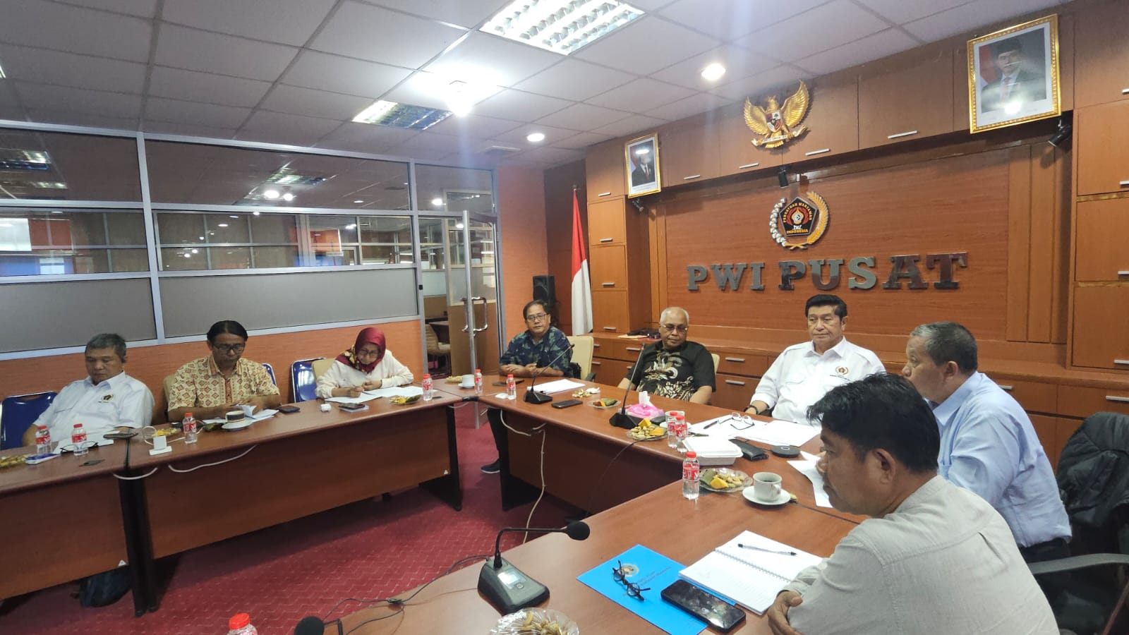 PWI Pusat Sosialisasi Lima Peraturan Organisasi
