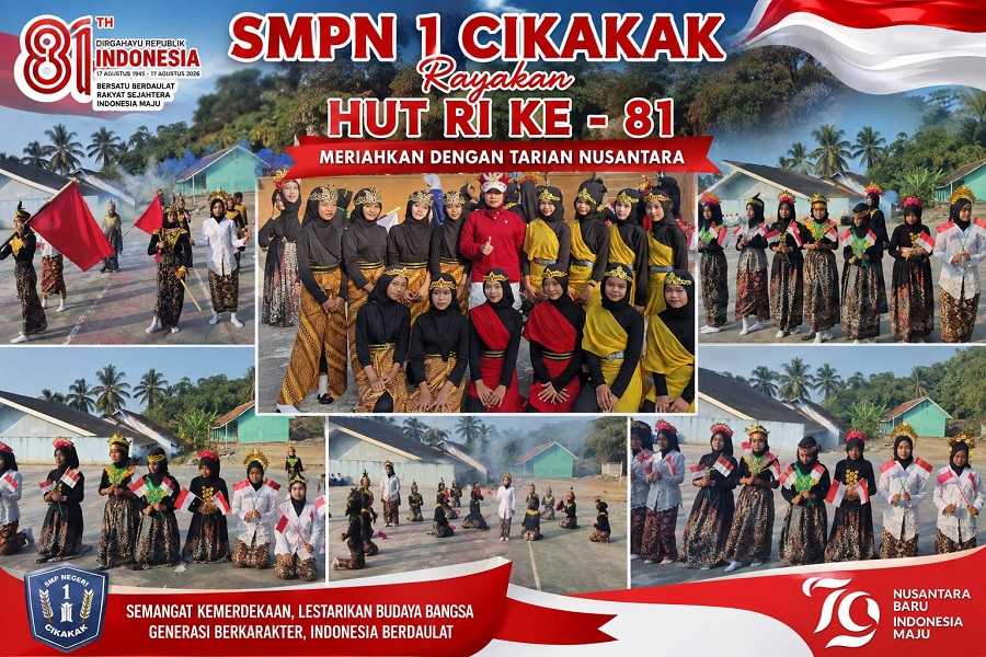 SMPN 1 Cikakak Semarakkan HUT ke-81 RI Lewat “Indonesia Wonderland”, Siswa Tampilkan Ragam Tarian Nusantara